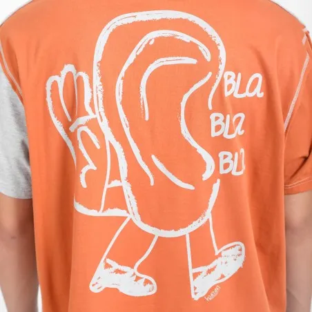 T-shirt oversized homme manches courtes BLA BLA BLA - KONTAKT