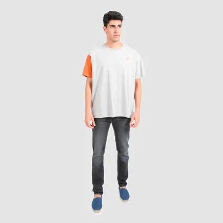 T-shirt oversized homme manches courtes BLA BLA BLA - KONTAKT