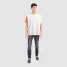 T-shirt oversized homme manches courtes BLA BLA BLA - KONTAKT