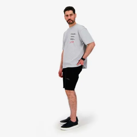 T-shirt oversized homme manches courtes FRIENDS LOVE WORK - KONTAKT