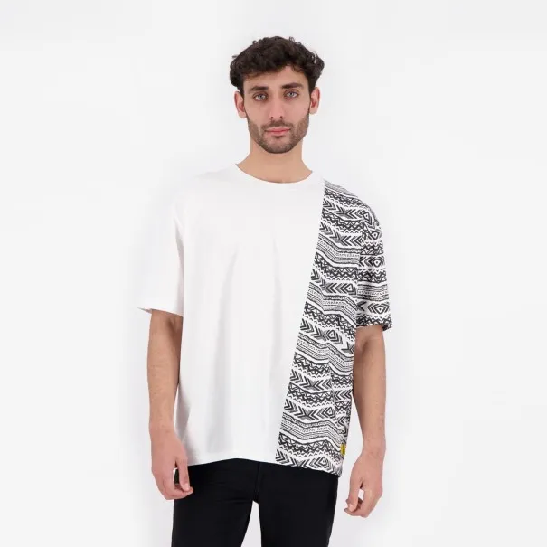 T-shirt oversized homme manches courtes IMPRIME FORMES TEPSI - KONTAKT