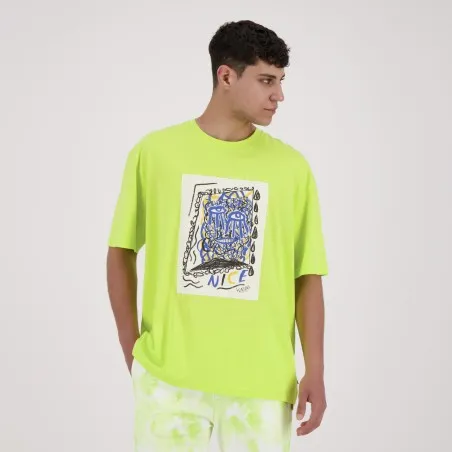 T-shirt oversized homme manches courtes LOOK NICE - KONTAKT