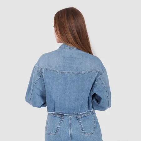 Cropped jacket femme en jeans - KINDA - KONTAKT