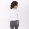 T-shirt fille manches longues noué YOU GO GIRL - KONTAKT