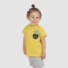 T-shirt flammé bébé LITTLE MONSTER - KONTAKT