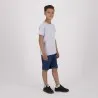 T-shirt flammé garçon manches courtes avec broderie - KONTAKT