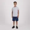 T-shirt flammé garçon manches courtes avec broderie - KONTAKT