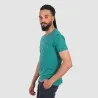 T-shirt flammé homme manches courtes col V avec poche poitrine - KONTAKT
