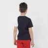 T-shirt garçon bi-couleurs avec poche - KONTAKT