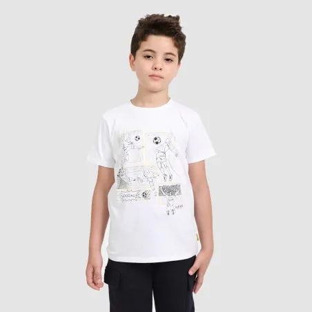 T-shirt garçon manches courtes BD FOOTBALL - KONTAKT