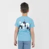 T-shirt garçon manches courtes bi-couleurs avec poche SIDI BOU SAID - KONTAKT