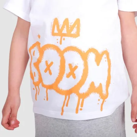 T-shirt oversized bébé manches courtes BOOM - KONTAKT