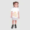 T-shirt oversized bébé manches courtes BOOM - KONTAKT