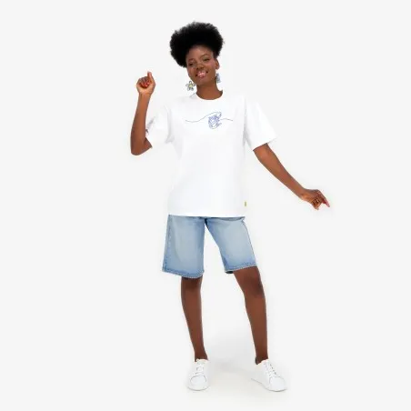 T-shirt oversized femme manches courtes - KONTAKT