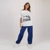 T-shirt oversized femme manches courtes - KONTAKT