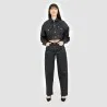 Cropped jacket femme effet cuir - KINDA - KONTAKT