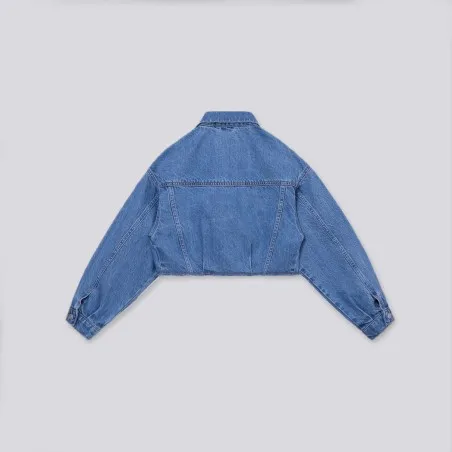 Cropped jacket fille en jeans - KONTAKT
