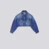 Cropped jacket fille en jeans - KONTAKT