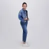 Cropped jacket fille en jeans - KONTAKT