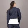 Cropped jacket oversized unisexe en jeans Selvedge And Raw Look - TUNIS FASHION WEEK 2024 - KONTAKT