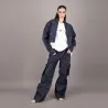 Cropped jacket oversized unisexe en jeans Selvedge And Raw Look - TUNIS FASHION WEEK 2024 - KONTAKT