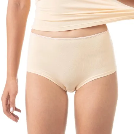 Culotte taille haute femme en microfibre extensible - KONTAKT