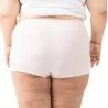 Culotte taille haute grandes tailles en coton stretch - KONTAKT