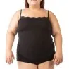Culotte taille haute grandes tailles en coton stretch - KONTAKT