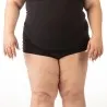 Culotte taille haute grandes tailles en coton stretch - KONTAKT