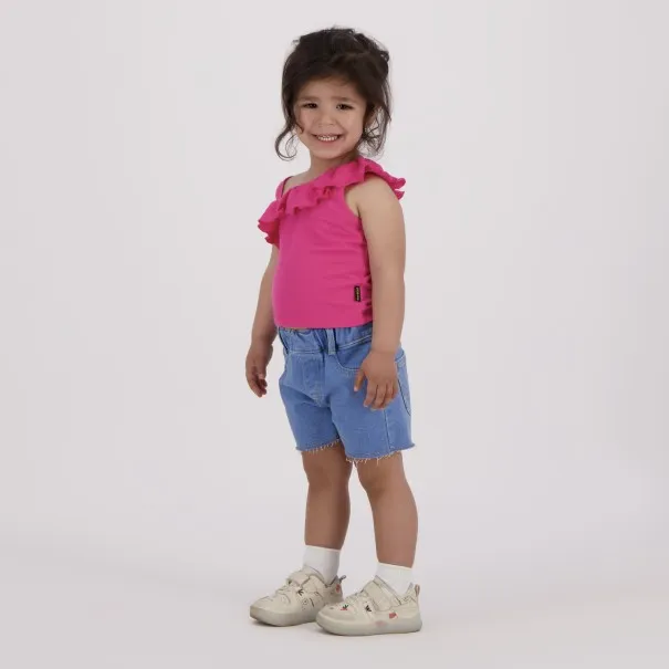 Débardeur bébé fille avec volant - KONTAKT