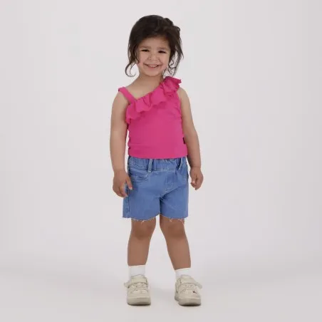 Débardeur bébé fille avec volant - KONTAKT