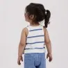 Débardeur bébé fille avec volant côté - KONTAKT