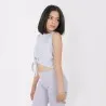 Débardeur crop fille avec nœud - KONTAKT