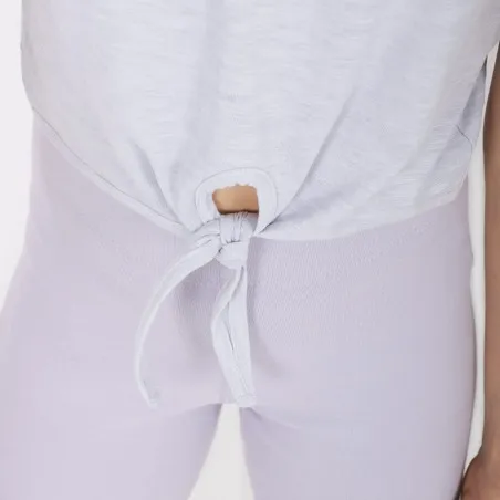 Débardeur crop fille avec nœud - KONTAKT