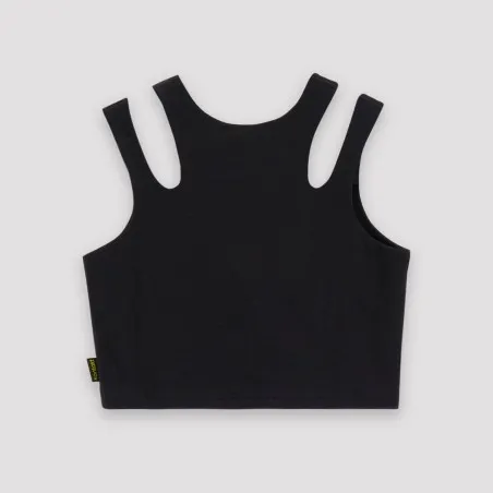Débardeur crop fille cut-out - KONTAKT