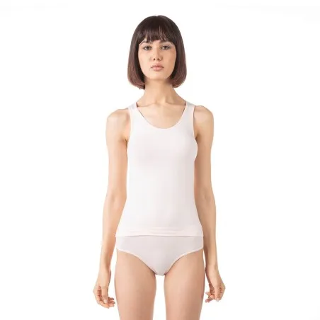 Débardeur femme en microfibre extensible - KONTAKT