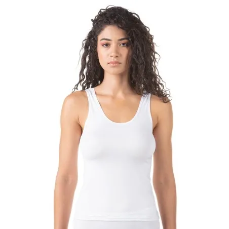 Débardeur femme en microfibre extensible - KONTAKT