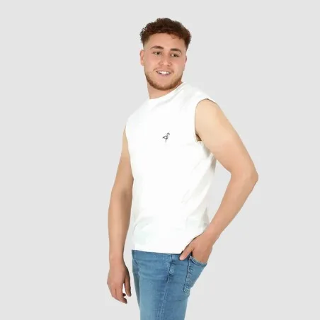 Débardeur flammé homme avec poche plaquée - KONTAKT