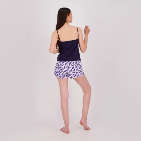 Ensemble femme bretelle et short TABA3NI I'AM FAMOUS - KONTAKT