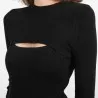 Ensemble femme pull et pantalon en maille fine - KONTAKT