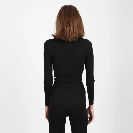 Ensemble femme pull et pantalon en maille fine - KONTAKT