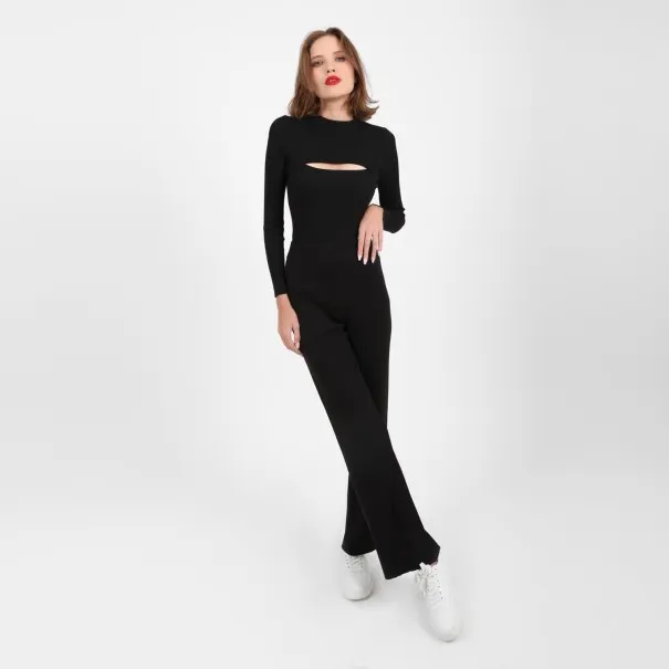 Ensemble femme pull et pantalon en maille fine - KONTAKT