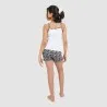 Ensemble fille bretelle et short FLAMANT ROSE - KONTAKT