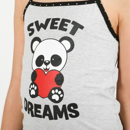Ensemble fille bretelle et short SWEET DREAMS - KONTAKT