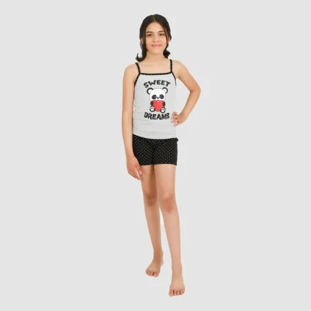 Ensemble fille bretelle et short SWEET DREAMS - KONTAKT