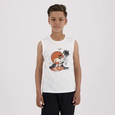Ensemble garçon débardeur et short THE SURFER DALI - KONTAKT