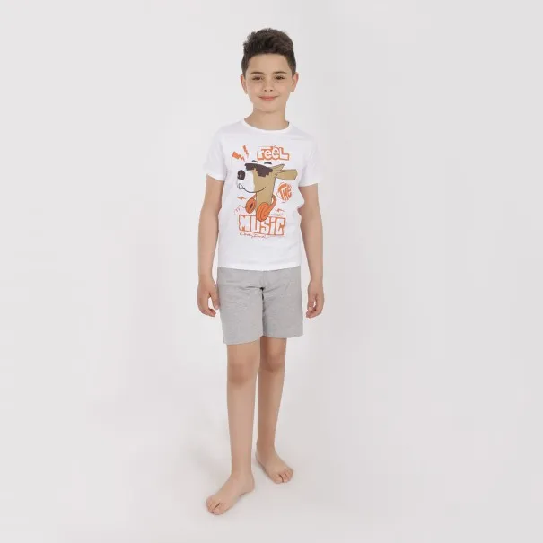 Ensemble garçon manches courtes et short FEEL THE MUSIC - KONTAKT