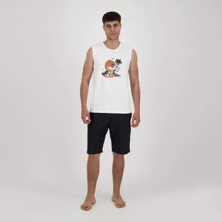 Ensemble homme débardeur et short THE SURFER DALI - KONTAKT