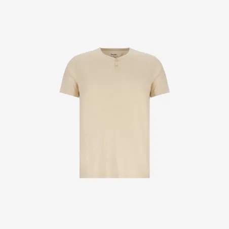 Ensemble homme manches courtes col tunisien avec broderie - KONTAKT