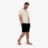 Ensemble homme manches courtes col tunisien avec broderie - KONTAKT
